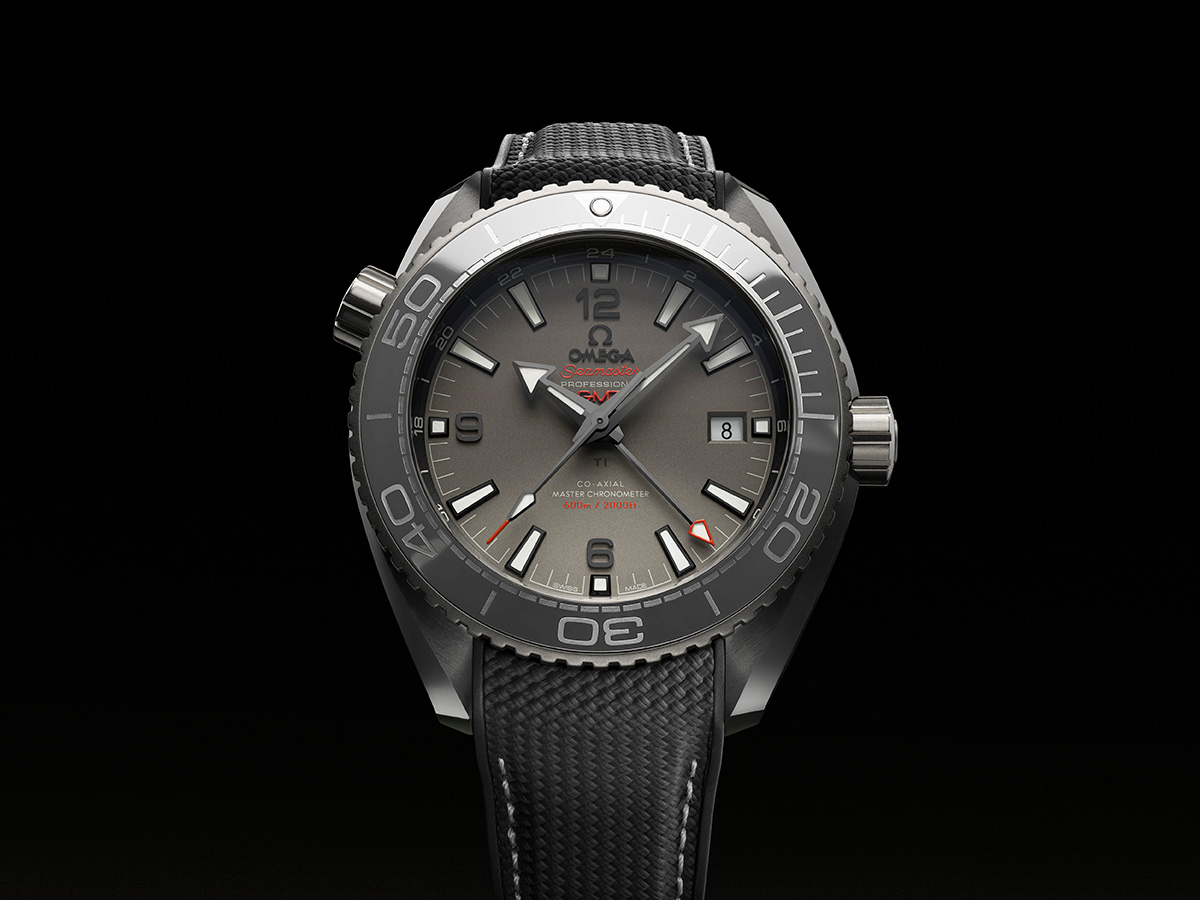 Omega Seamaster Planet Ocean Dark Grey Orologio Svizzero Replica