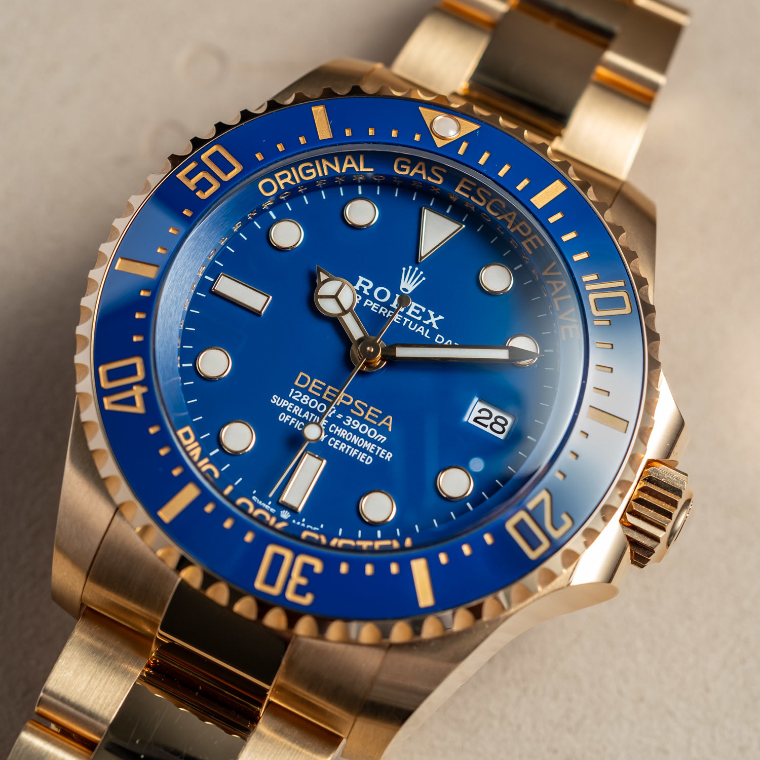 Rolex Ultima Replica Migliore Deepsea Dweller Oro Giallo